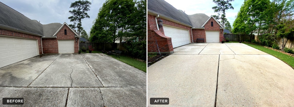 Residential Driveway — Before & After